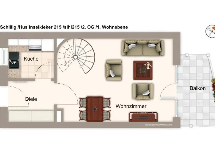 Hus Inselkieker Hus Inselkieker 215 西里格